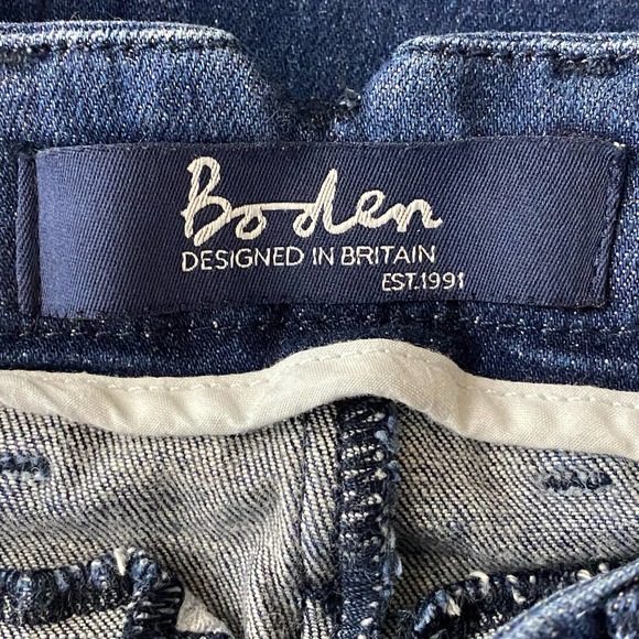 Boden The Wellington Straight Leg Jeans Blue Size 2 - Picture 6 of 12